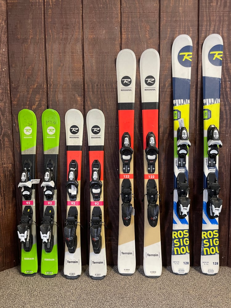 2022 Rossignol Terrain RTL Kids Ski w/ Bindings - USED