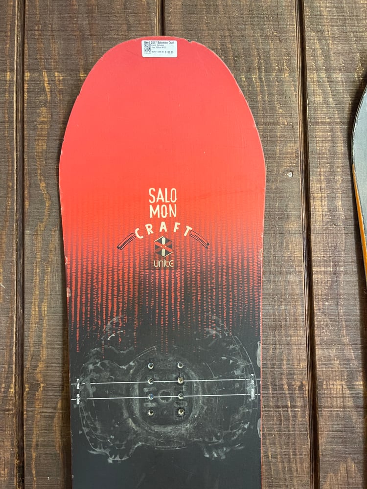 2017 Salomon Craft Snowboard - Used