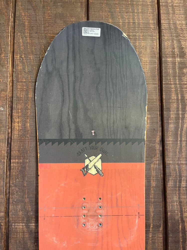 2017 Salomon Craft Snowboard - Used