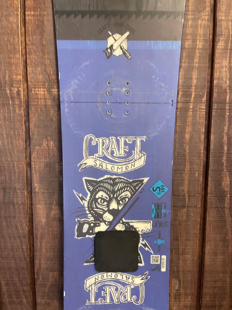 2017 Salomon Craft Snowboard - Used