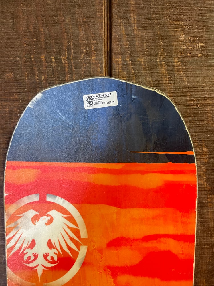 2018 Never Summer Proto Mini Snowboard - USED