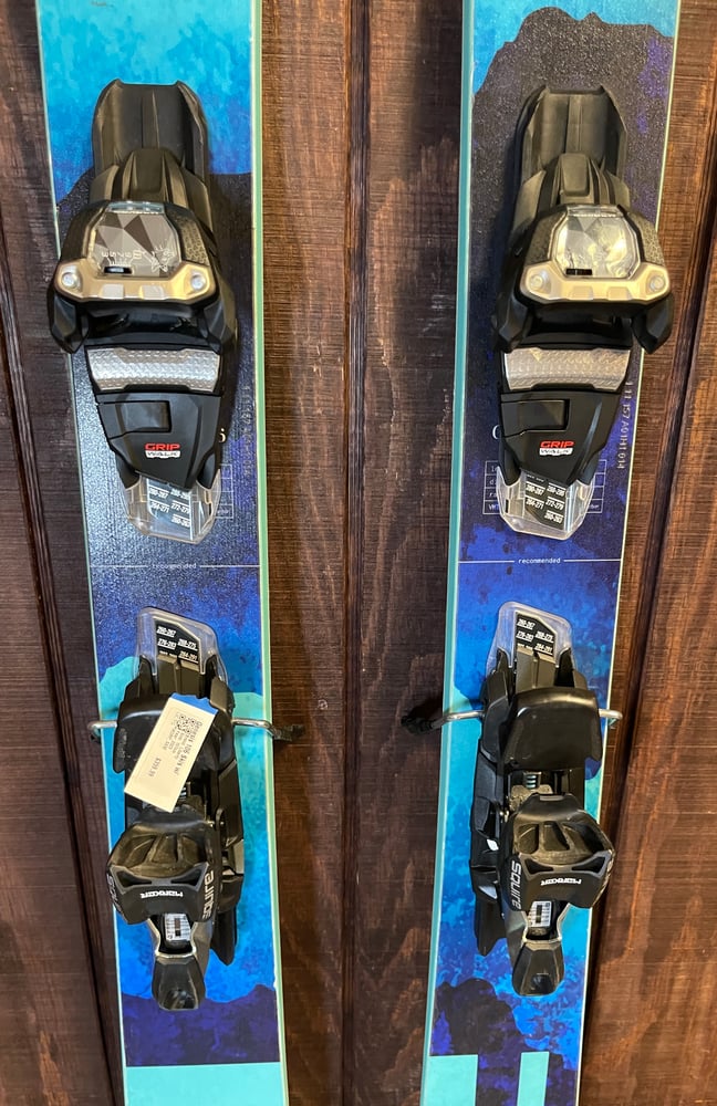 Liberty Genesis 106 Skis w/ Bindings -USED