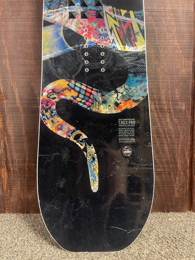 Used T Rice Pro All Mountain Free Style Snowboard