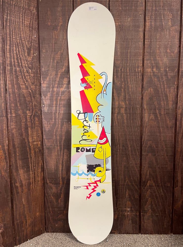 Used ROME Rome camber beginner intermediate snowboard