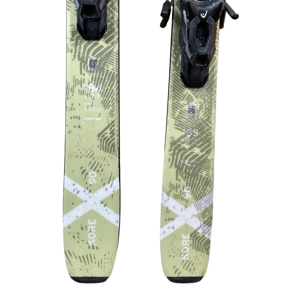 2025 Head Kore 90X Skis w/ Bindings - USED
