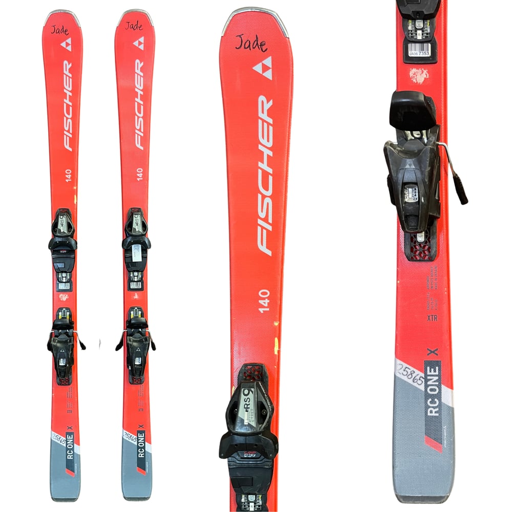 Fischer RC One X Skis w/ Bindings - USED