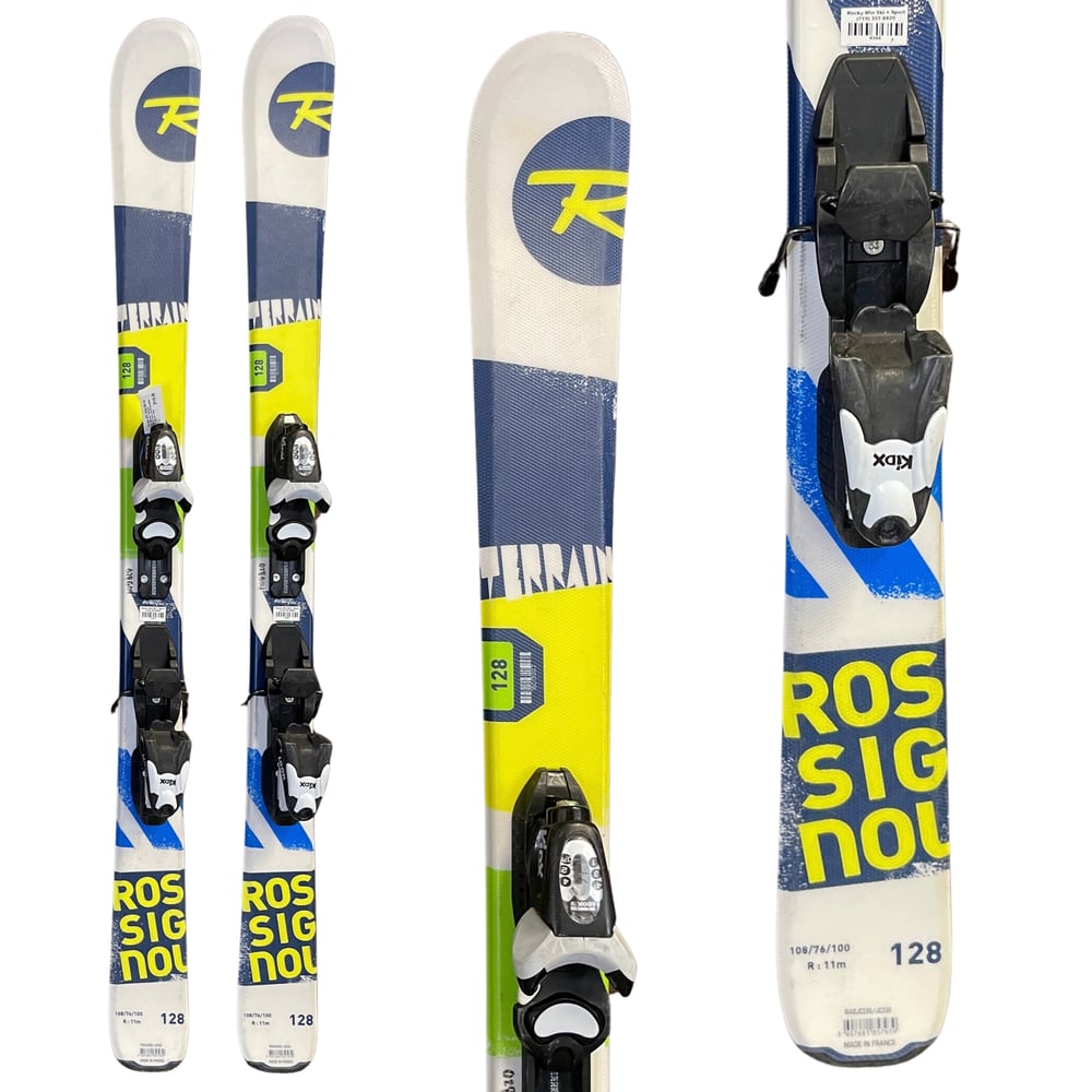 2022 Rossignol Terrain RTL Kids Ski w/ Bindings - USED