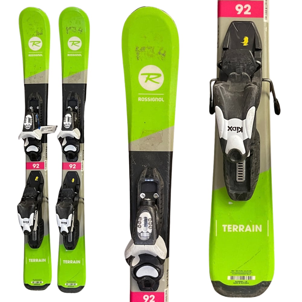 2022 Rossignol Terrain RTL Kids Ski w/ Bindings - USED