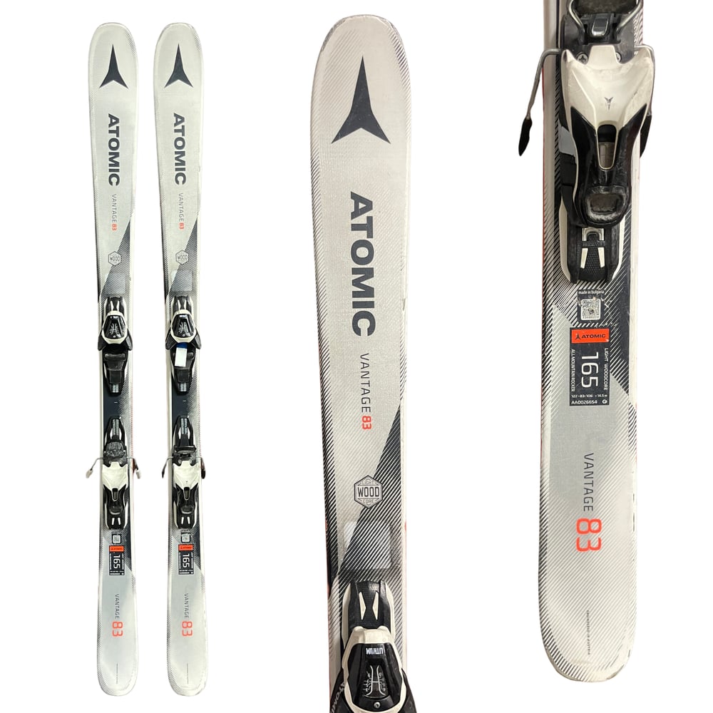 2019 Atomic Vantage 83 Skis w/ Bindings - Used