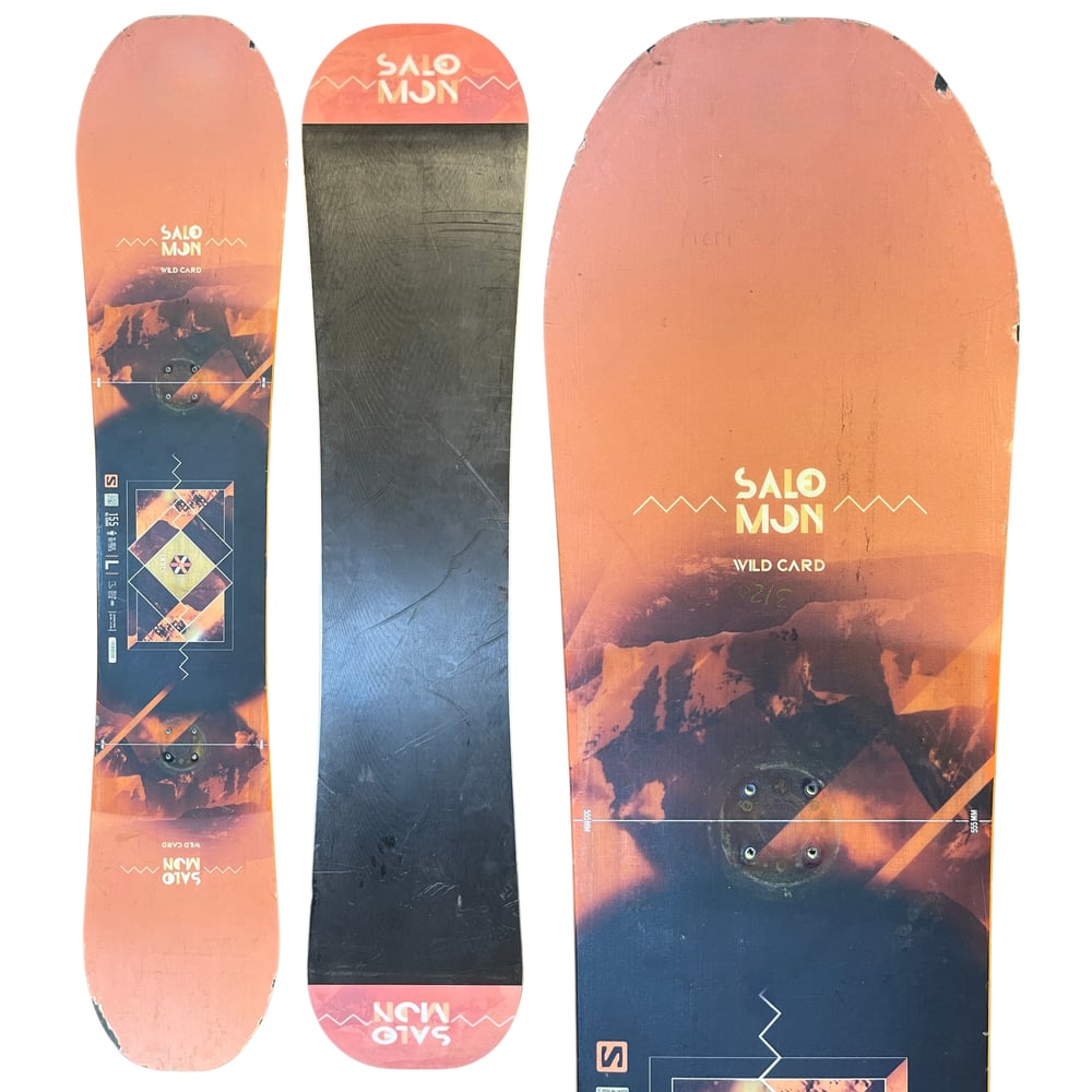 2017 Salomon Wild Card Snowboard - Used