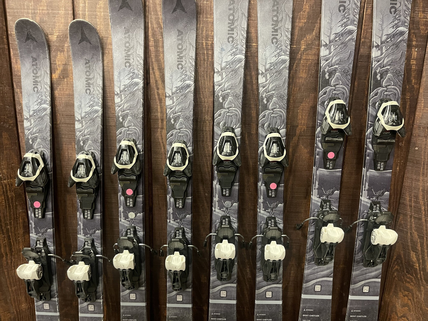 2023 Atomic Bent Chetler Mini Skis w/ Bindings - USED