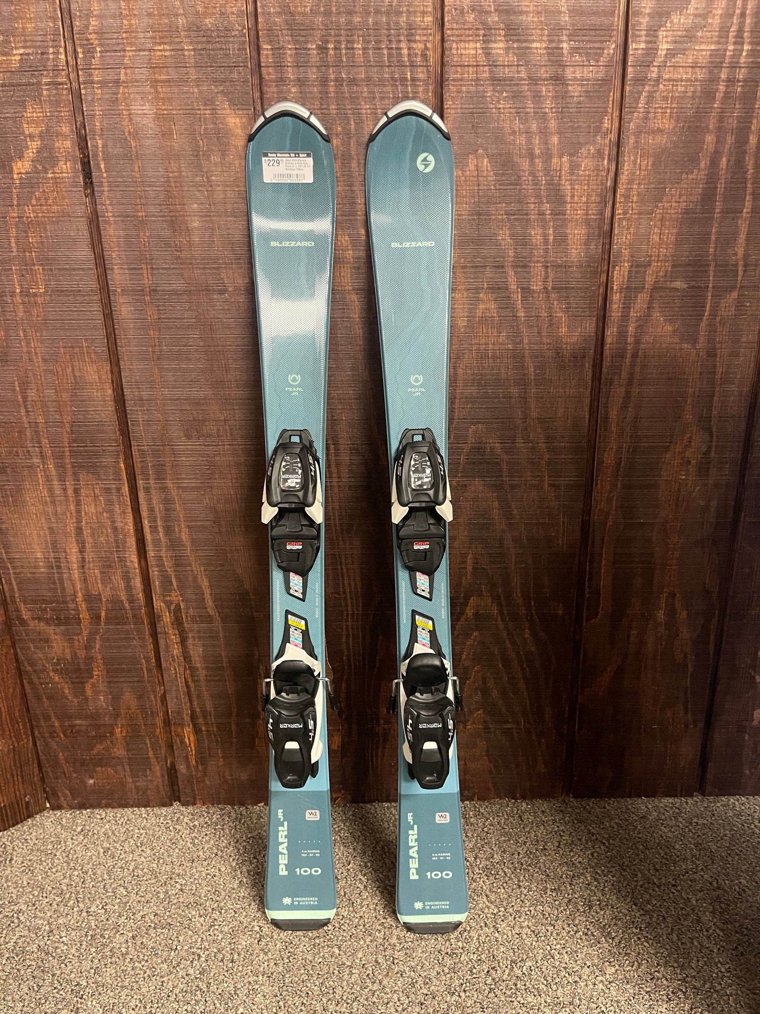 2023 Blizzard Brahma Kids Skis - NEW