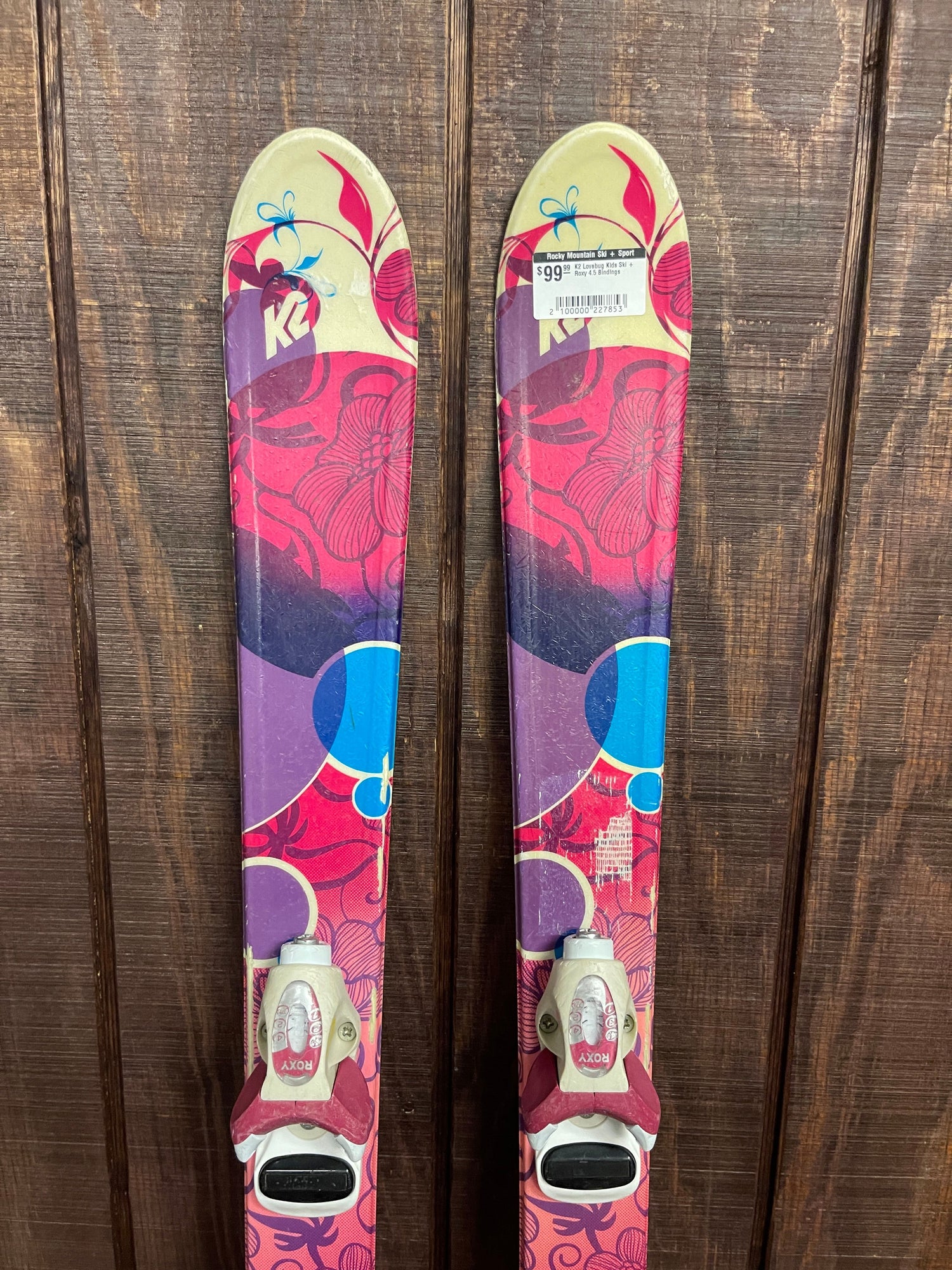 2025 K2 Lovebug Kids Ski w/ Bindings - USED