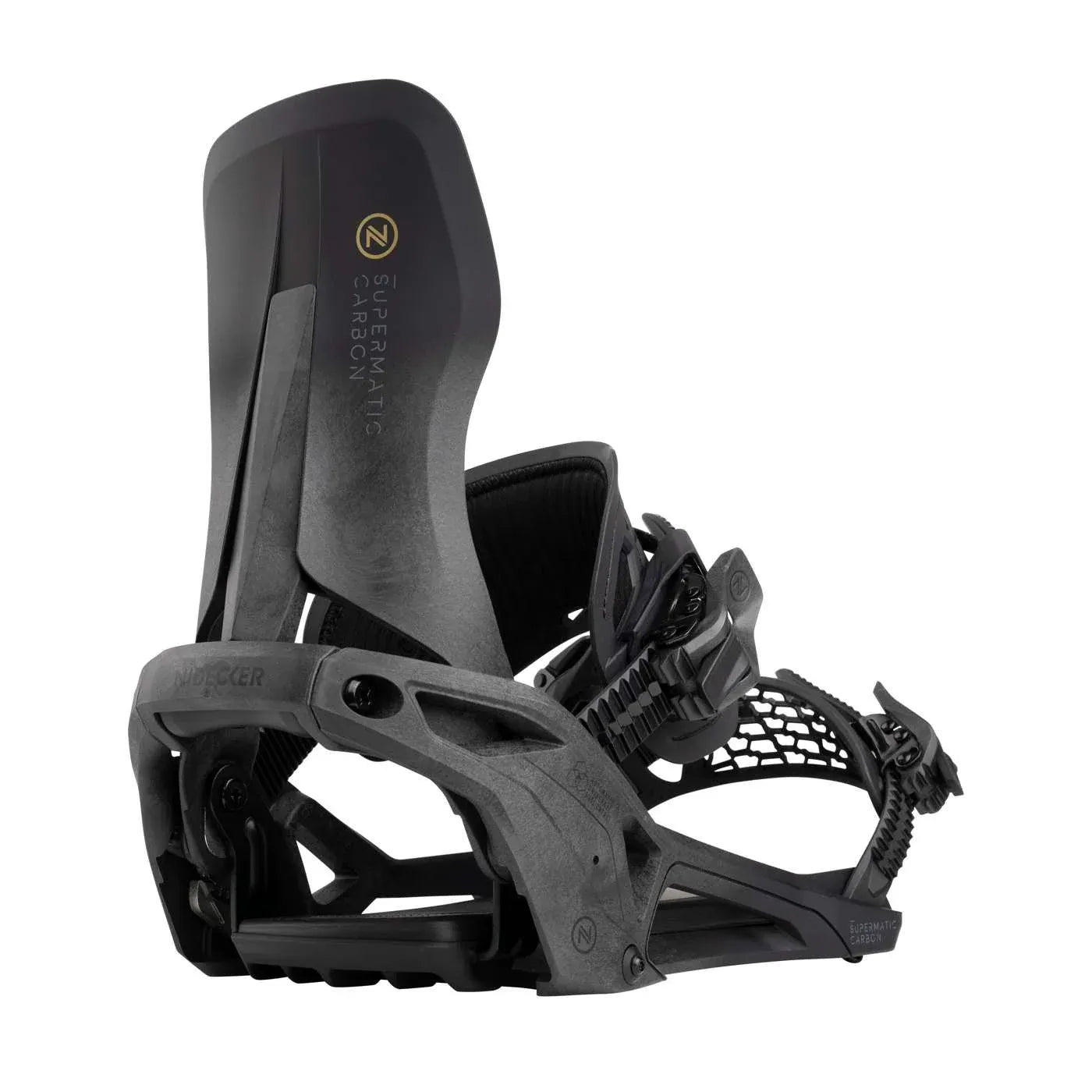 2026 Nidecker Carbon Supermatic Snowboard Bindings - NEW