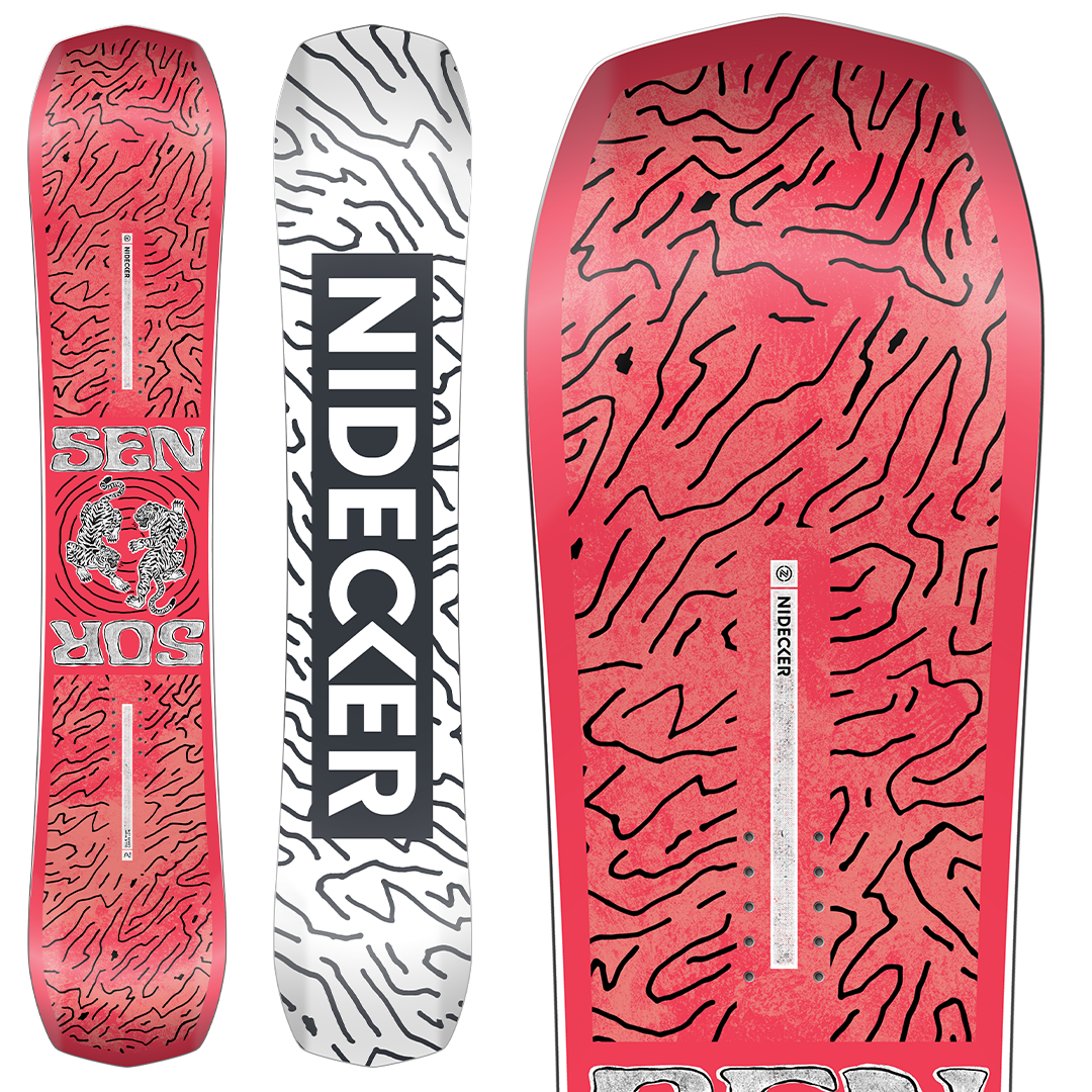 2026 Nidecker Mens Sensor Team Snowboard - NEW