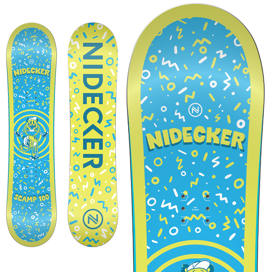 2026 Nidecker Scamp Snowboard - NEW