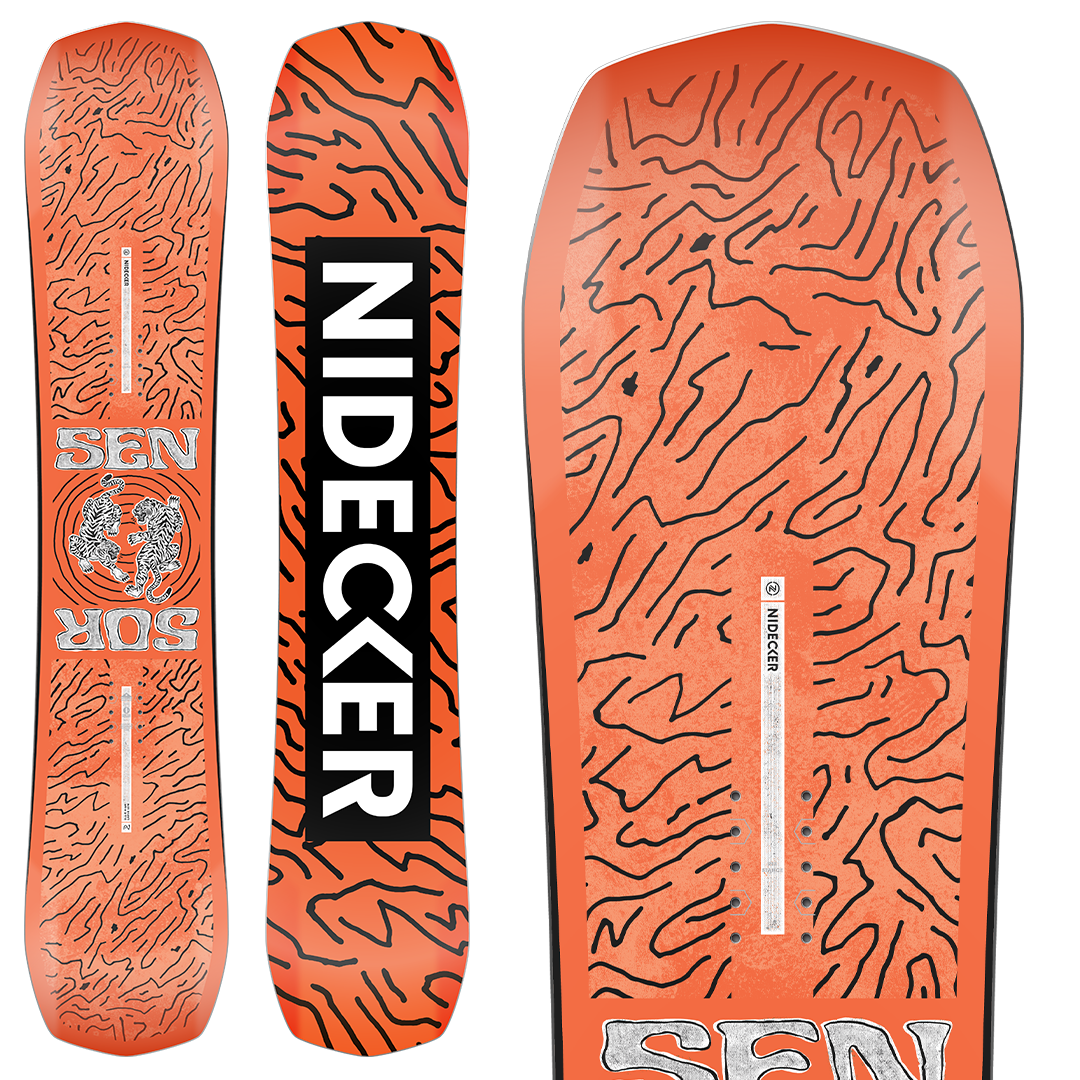 2026 Nidecker Sensor Snowboard - NEW