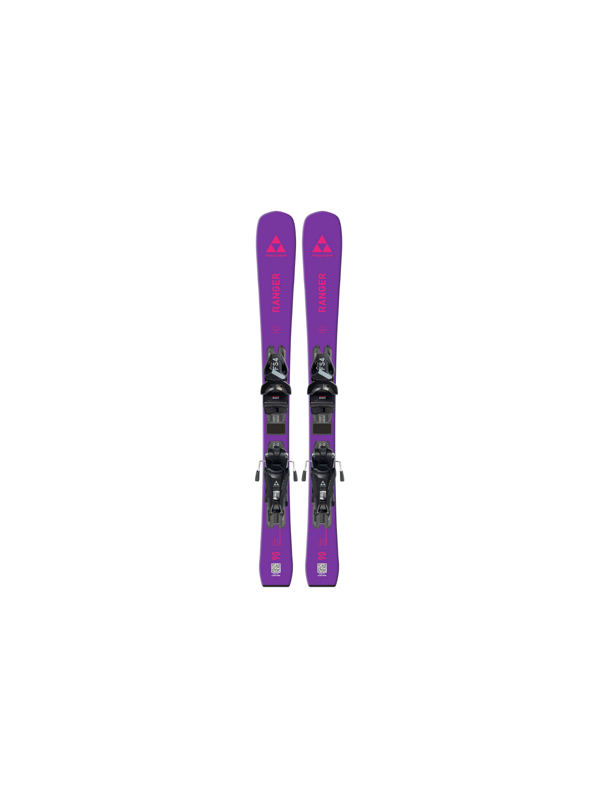 2026 Fischer Ranger Jr Skis + FS 4 GW Ski Bindings