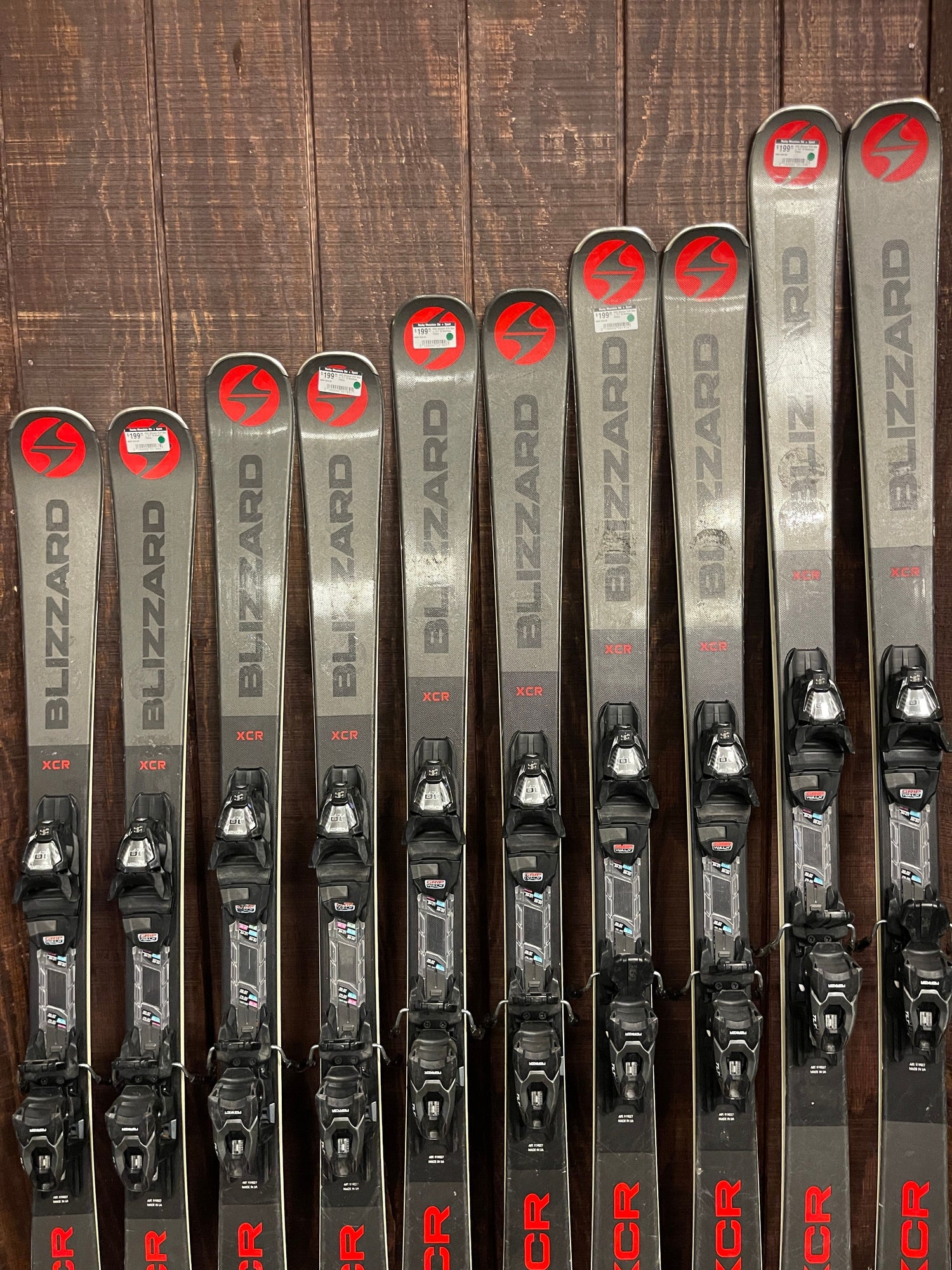 2022 Blizzard XCR Skis w/ Bindings - USED