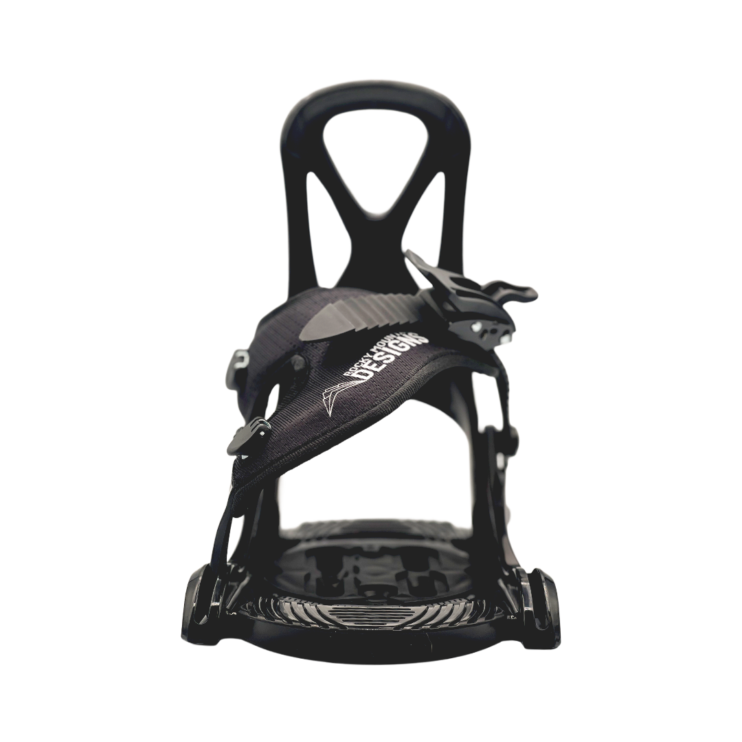 2025 Rocky Mountain Designs EZ Kids Snowboard Bindings (7c to 13c) - NEW
