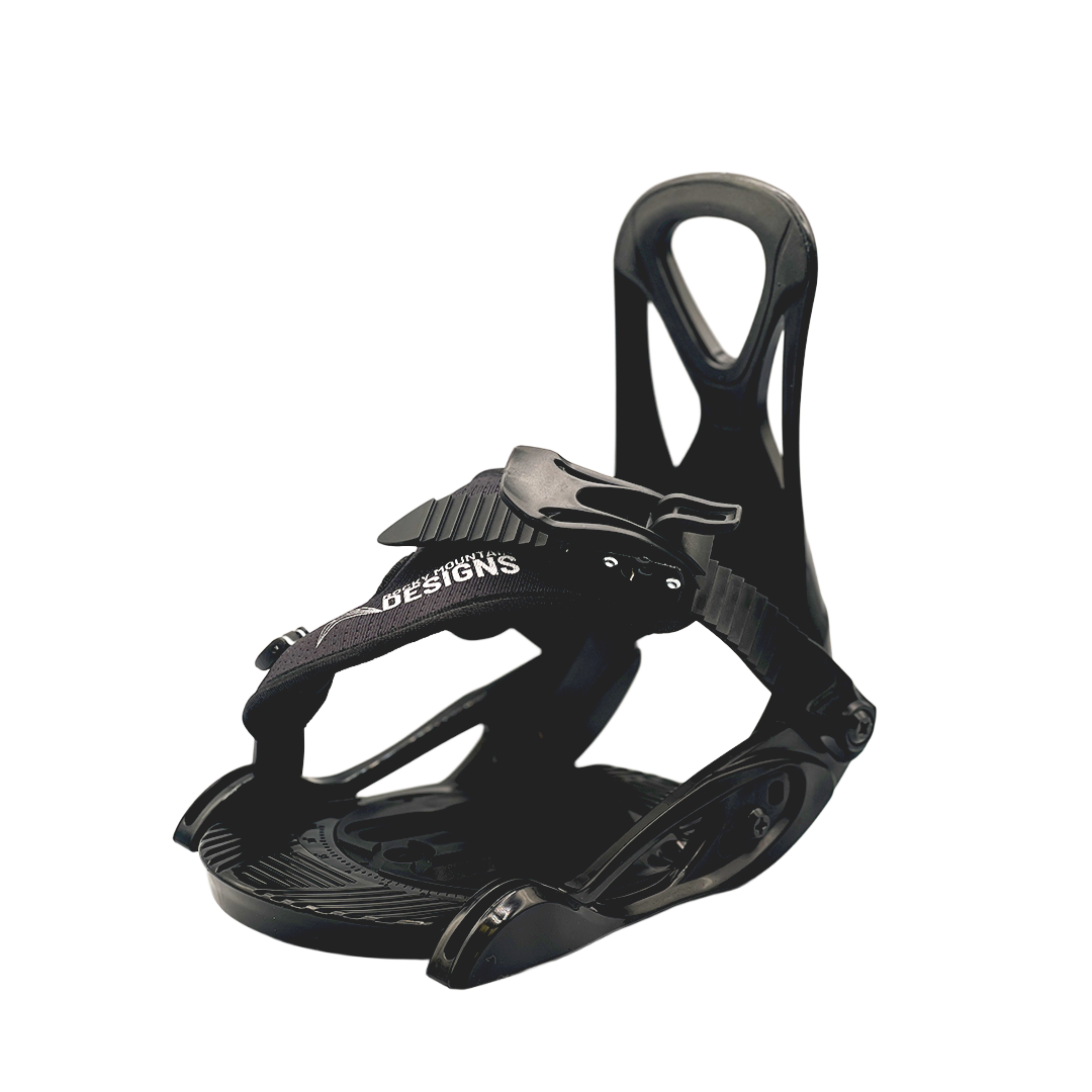 2025 Rocky Mountain Designs EZ Kids Snowboard Bindings (7c to 13c) - NEW