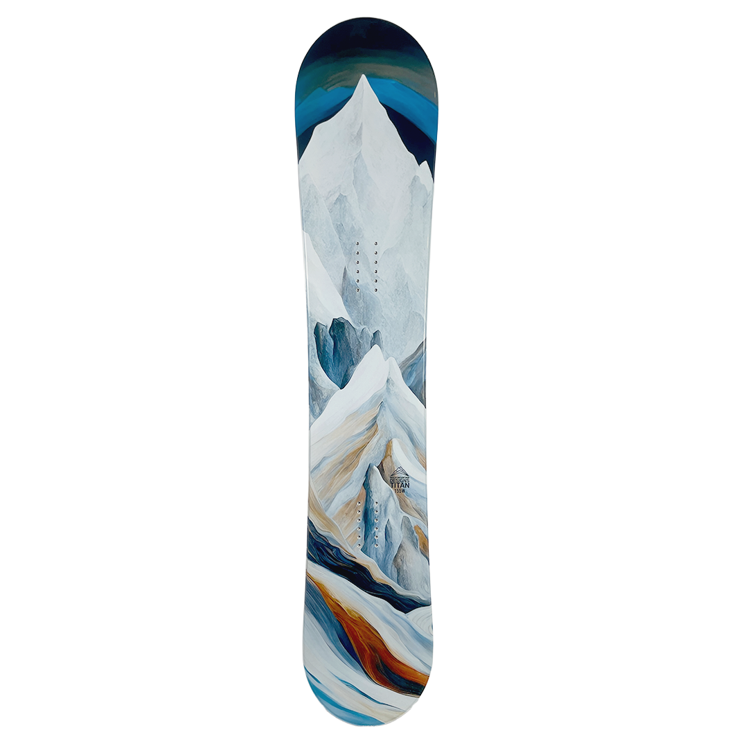 2026 Rocky Mountain Designs Titan Camber Snowboard - NEW