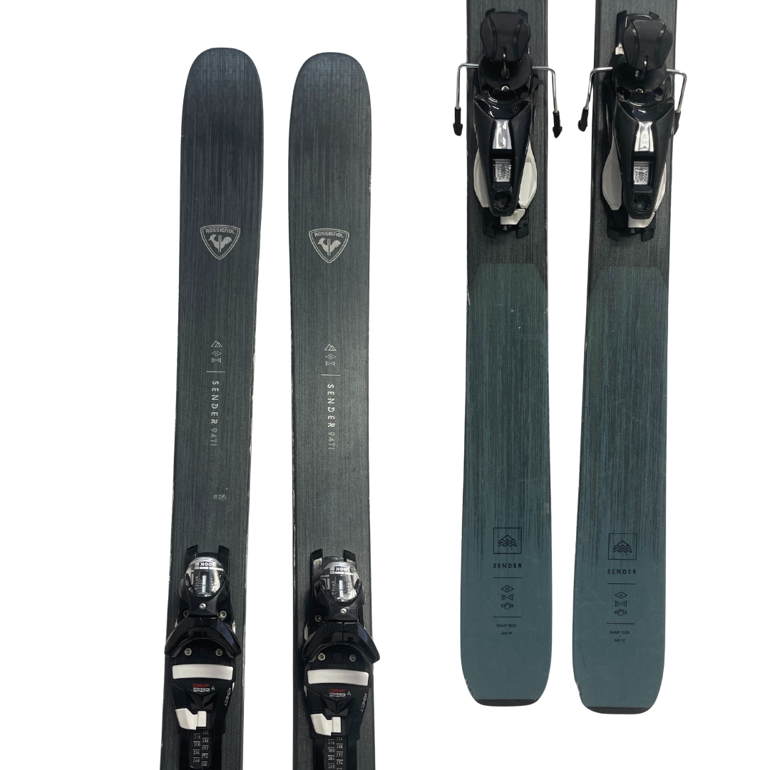 Rossignol Sender 94 Ti Skis w/ Bindings - USED