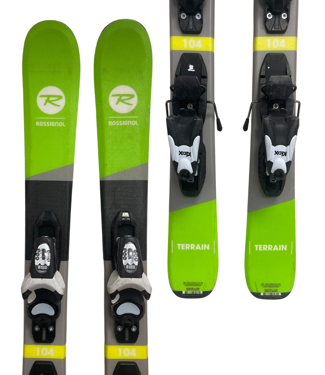 2022 Rossignol Terrain RTL Kids Ski w/ Bindings - USED