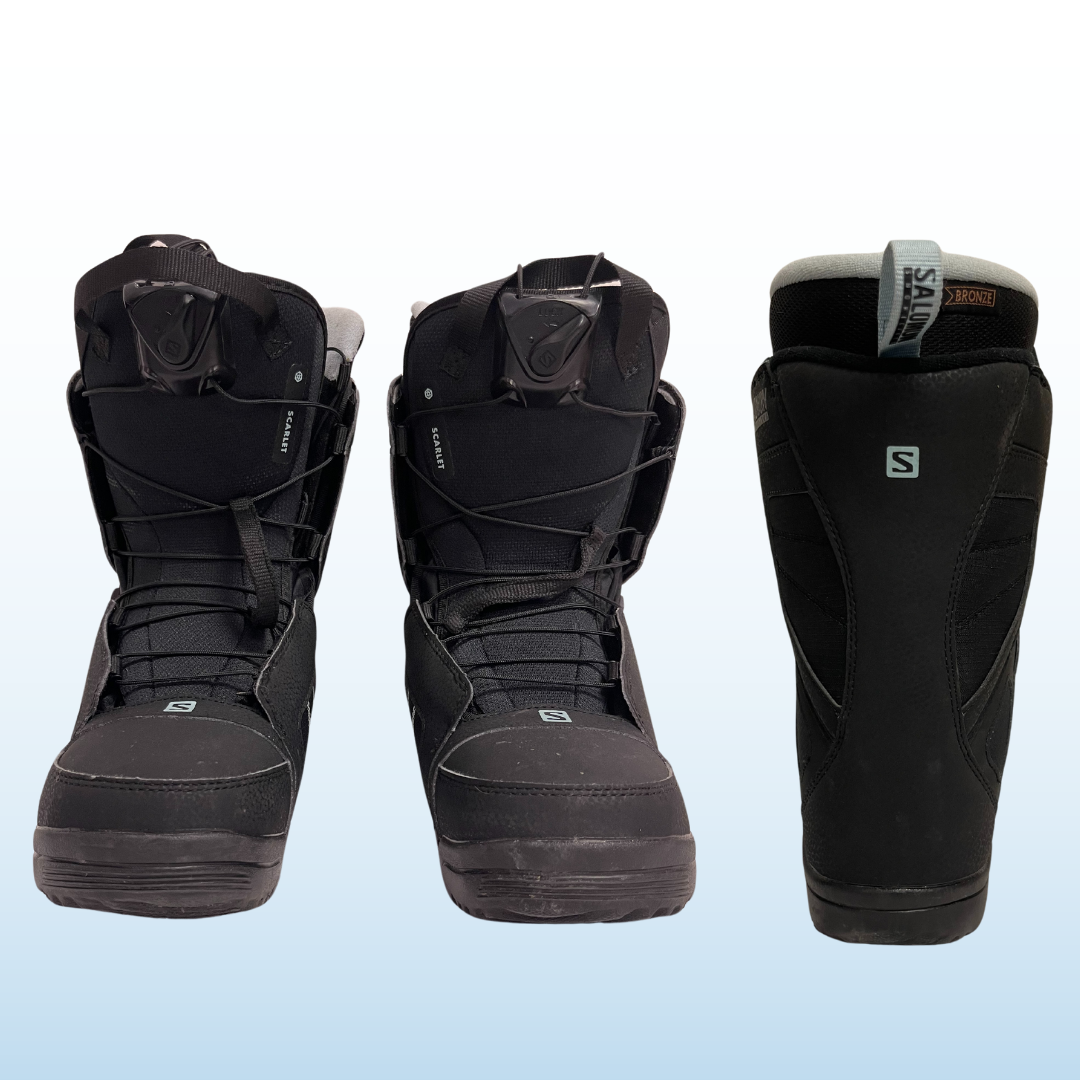 2025 Salomon Scarlet Ladies Snowboard Boots - USED