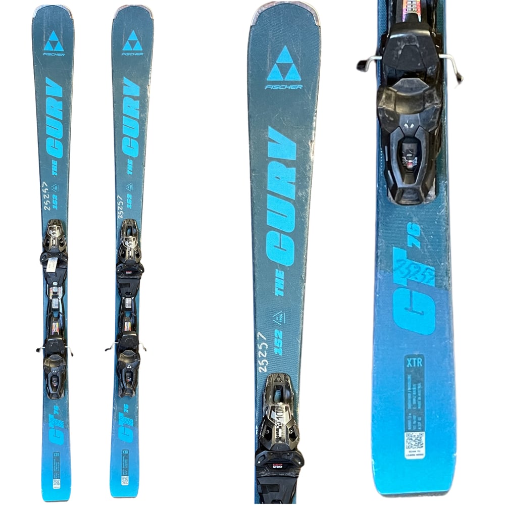 Fischer The Curve GT 76 Skis w/Bindings