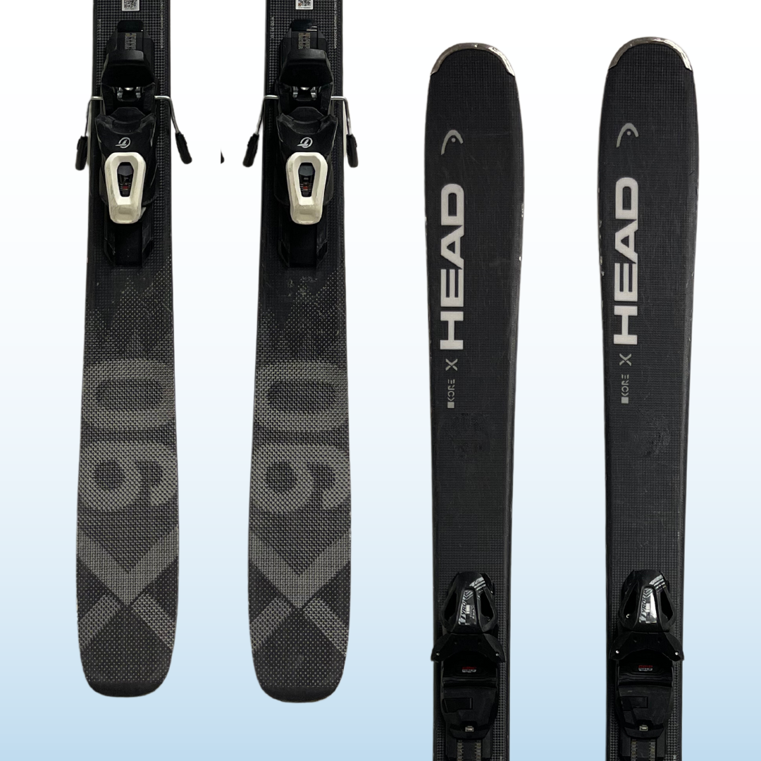2022 Head Kore 90X Skis w/ Bindings - USED