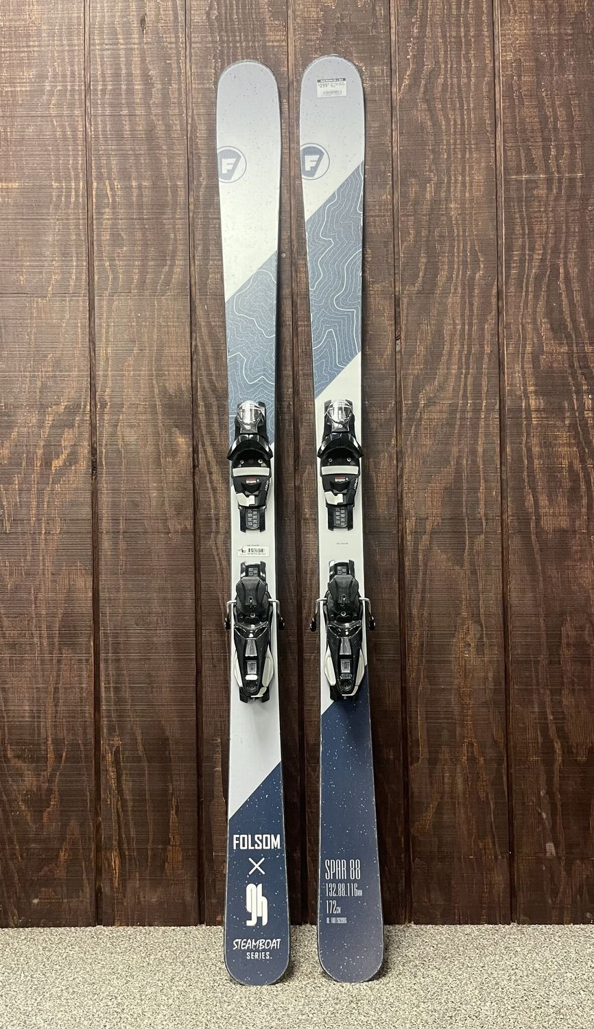 2023 Folsom Completo 100 GH Custom Skis w/ Bindings - USED