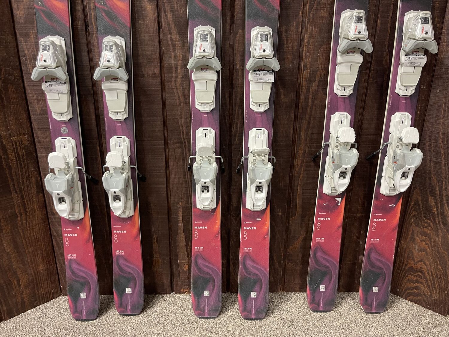 2023 Atomic Maven 86 Skis w/ Bindings - USED