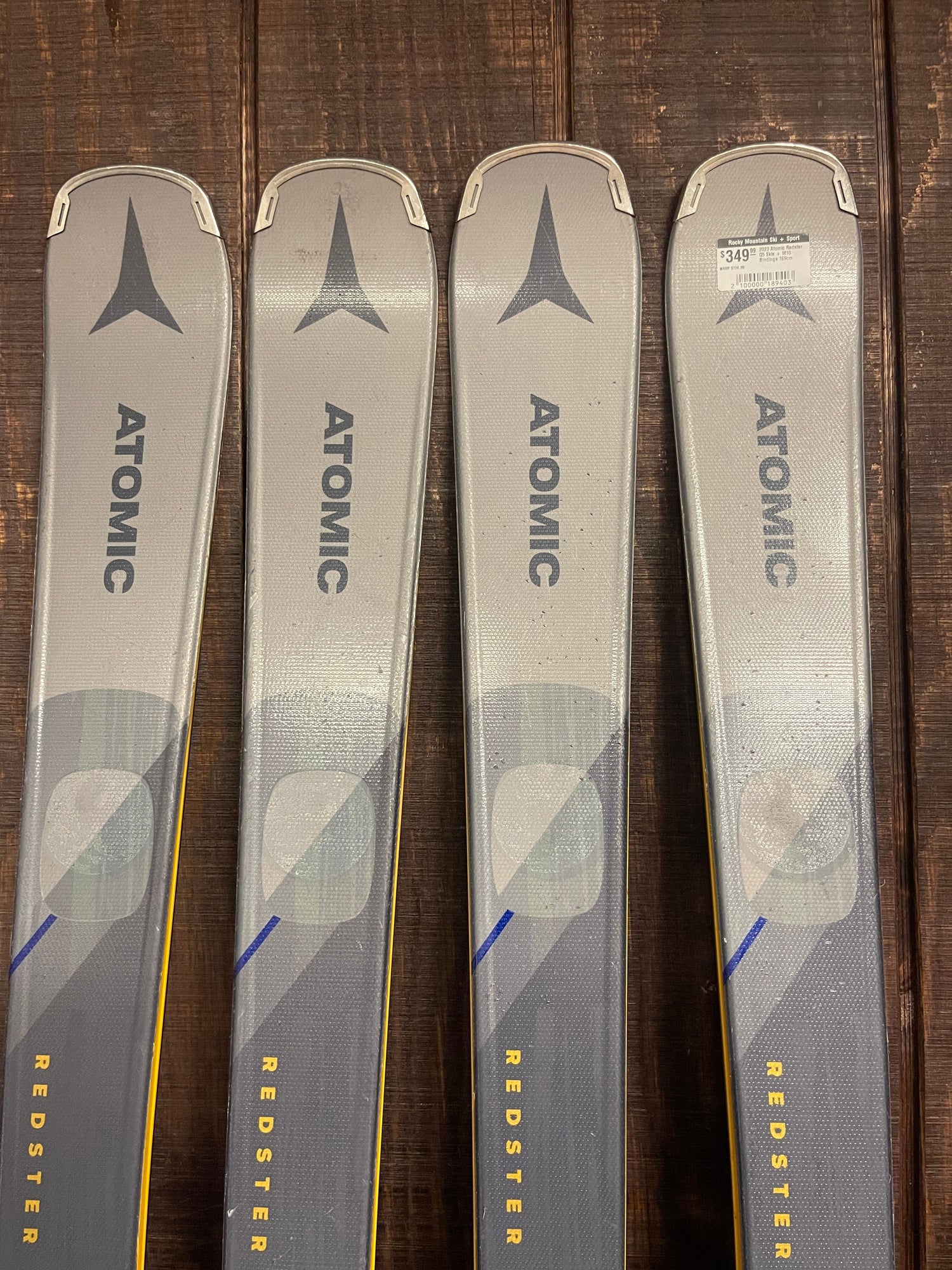 2023 Atomic Redster Q5 Skis w/ Bindings - USED