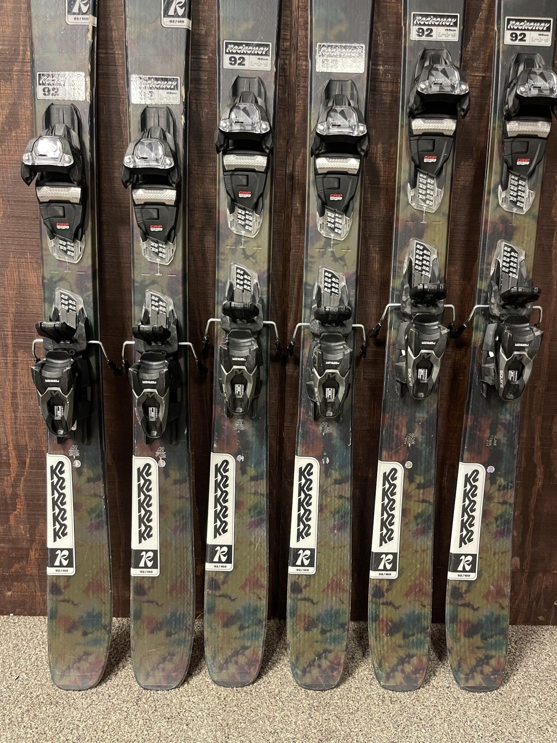 2025 K2 Reckoner 92 Skis w/ Bindings - USED