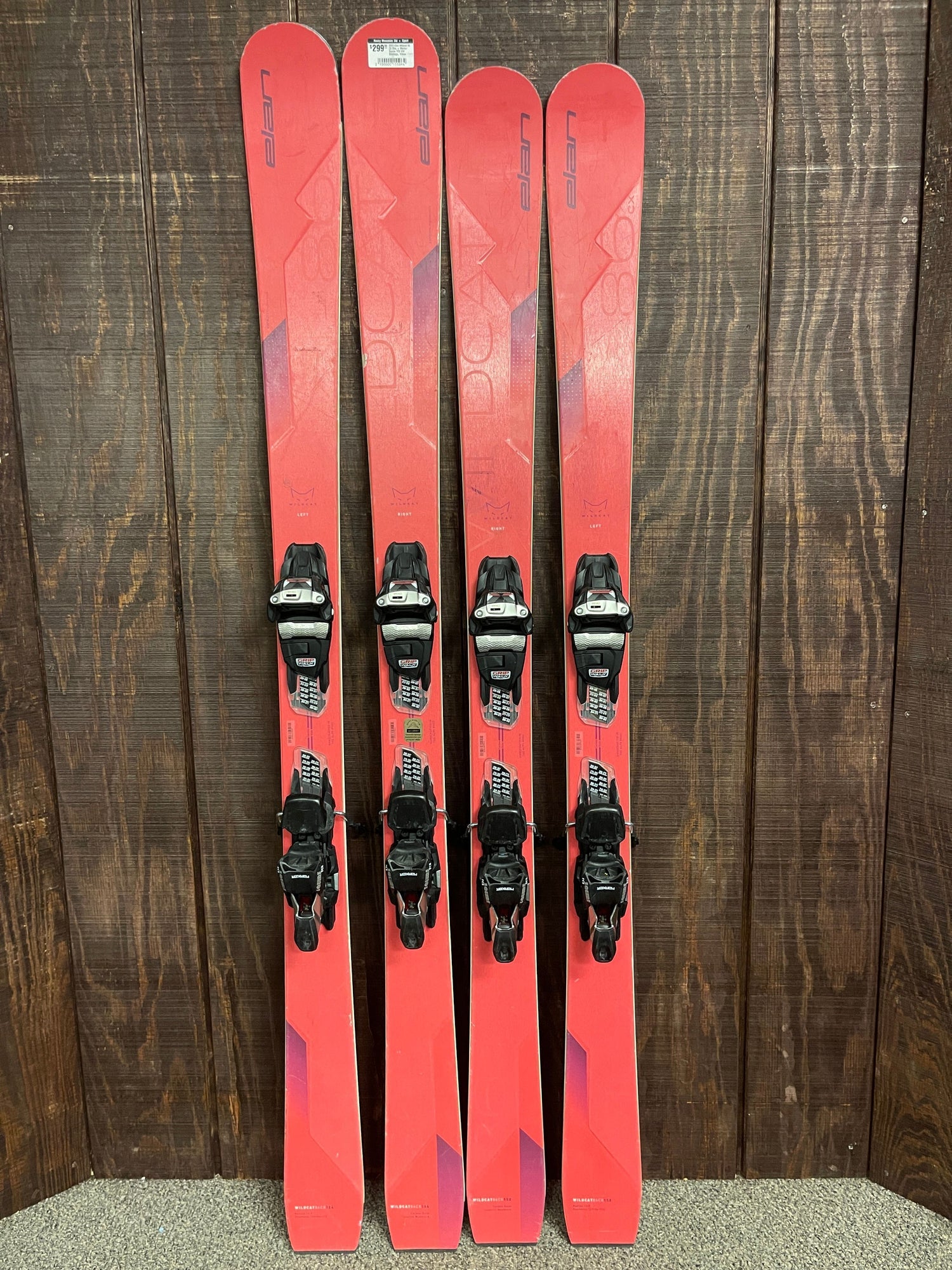 2023 Elan Wildcat 86 CX Skis w/ Bindings - USED
