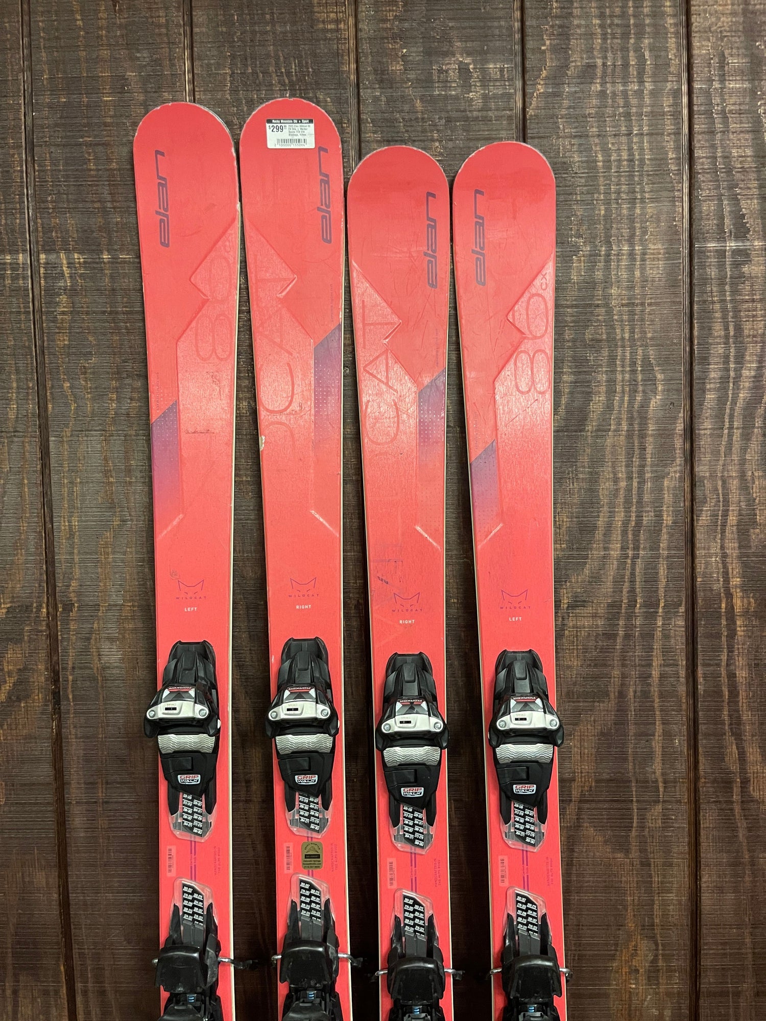 2023 Elan Wildcat 86 CX Skis w/ Bindings - USED