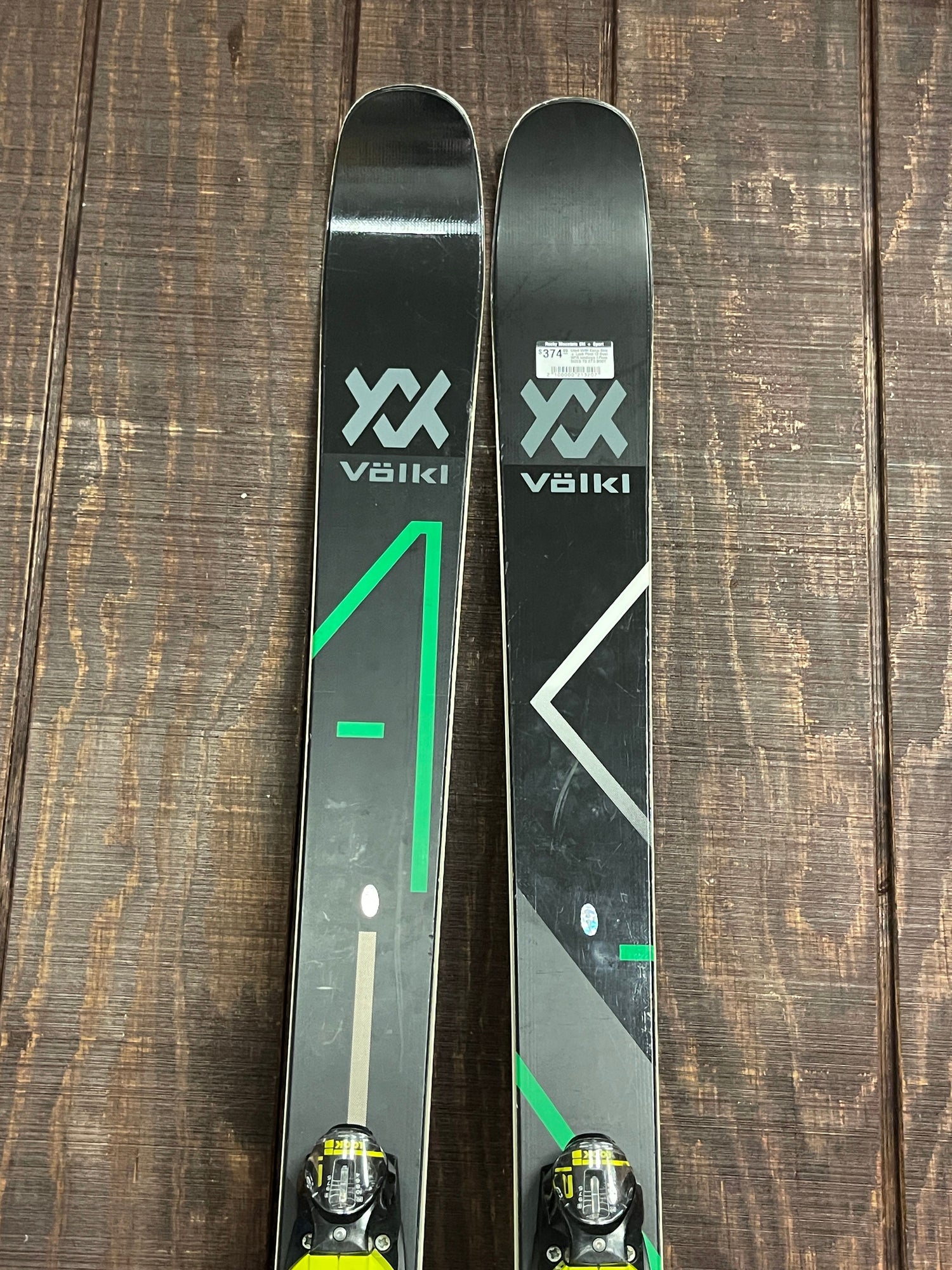 2023 Volkl Kanjo Skis w/ Bindings SIZED TO 27.5 BOOT - USED