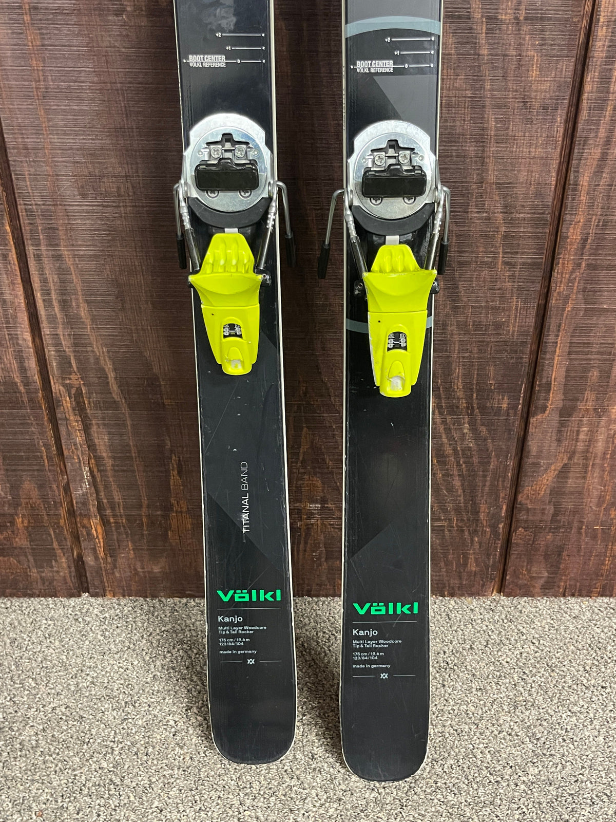 2023 Volkl Kanjo Skis w/ Bindings SIZED TO 27.5 BOOT - USED