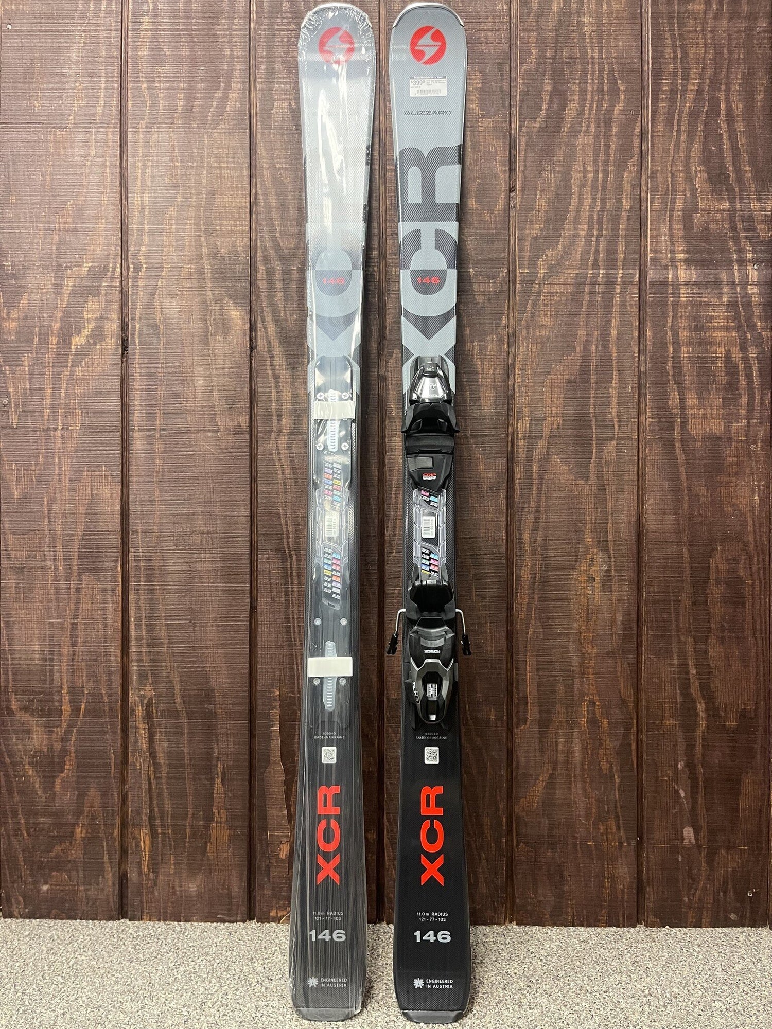 New 2026 Blizzard XCR Skis + TLT10 GripWalk Bindings