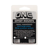 One Ball Off Set Wall Hanging Mounts (Two Boards)