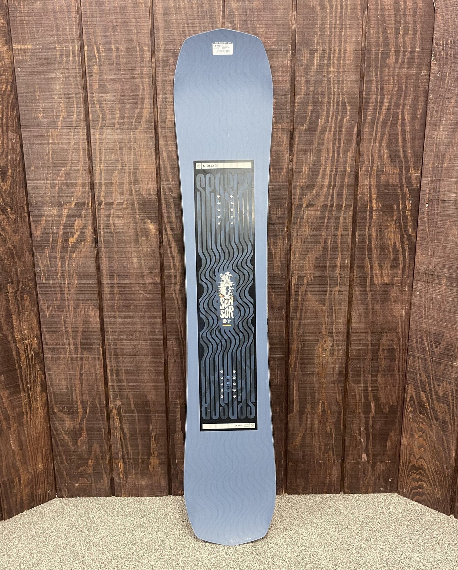 Used 2025 Nidecker Men's Sensor Snowboard 156cm