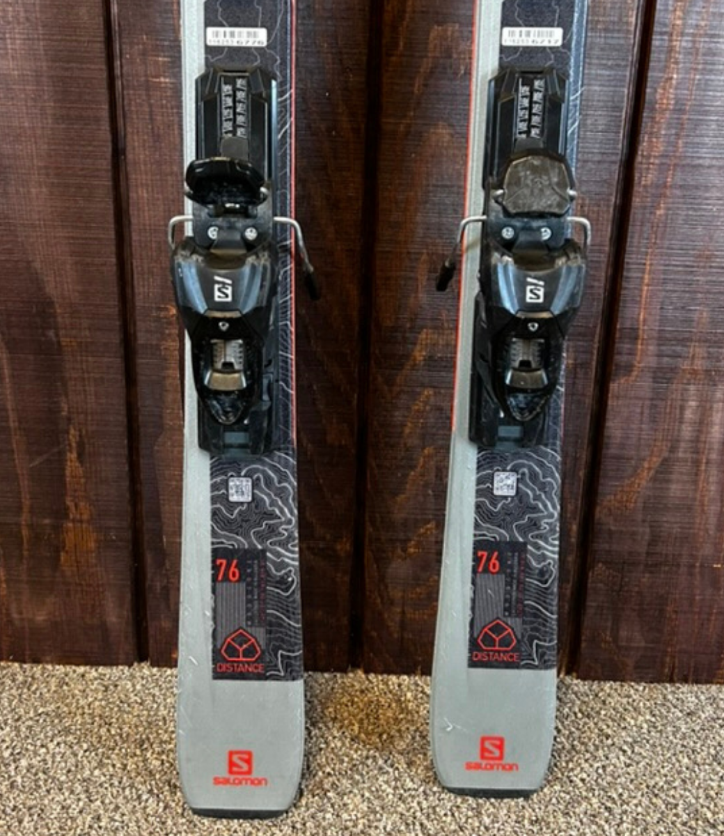 2023 Salomon Distance 76 Skis + Salomon M10 GW Demo Bindings