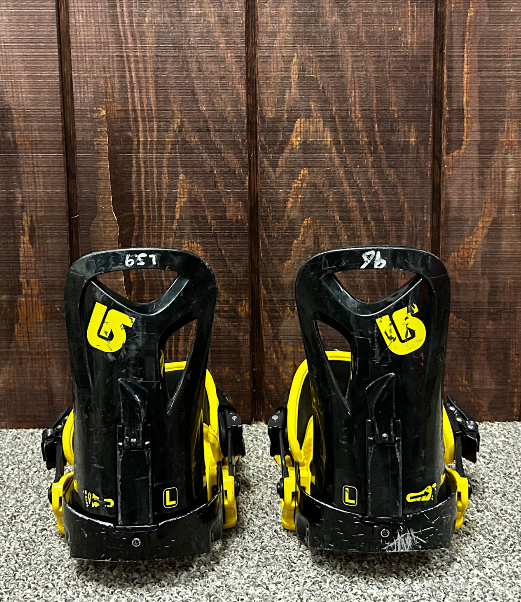 Used 2024 Progression Burton Snowboard Bindings