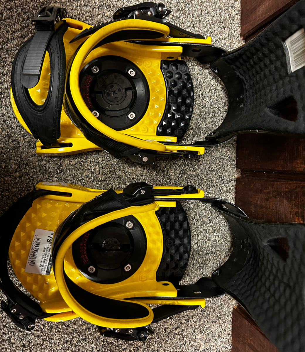 Used 2024 Progression Burton Snowboard Bindings