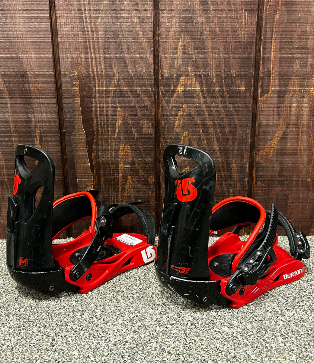 Used 2024 Progression Burton Snowboard Bindings
