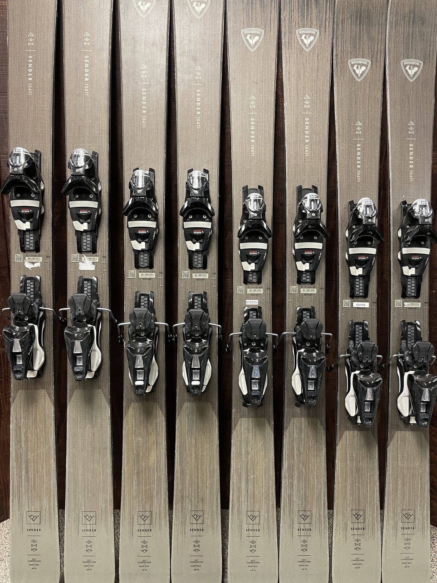 2024 Rossignol Sender 104 Ti Skis + Look NX12 Demo Bindings