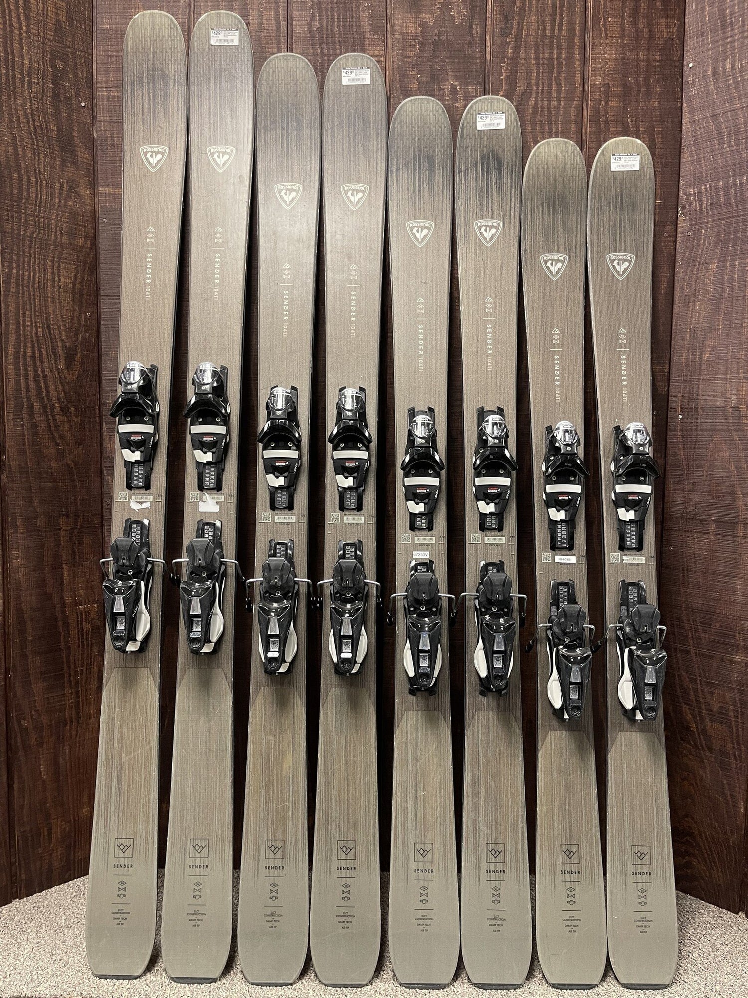 2024 Rossignol Sender 104 Ti Skis + Look NX12 Demo Bindings