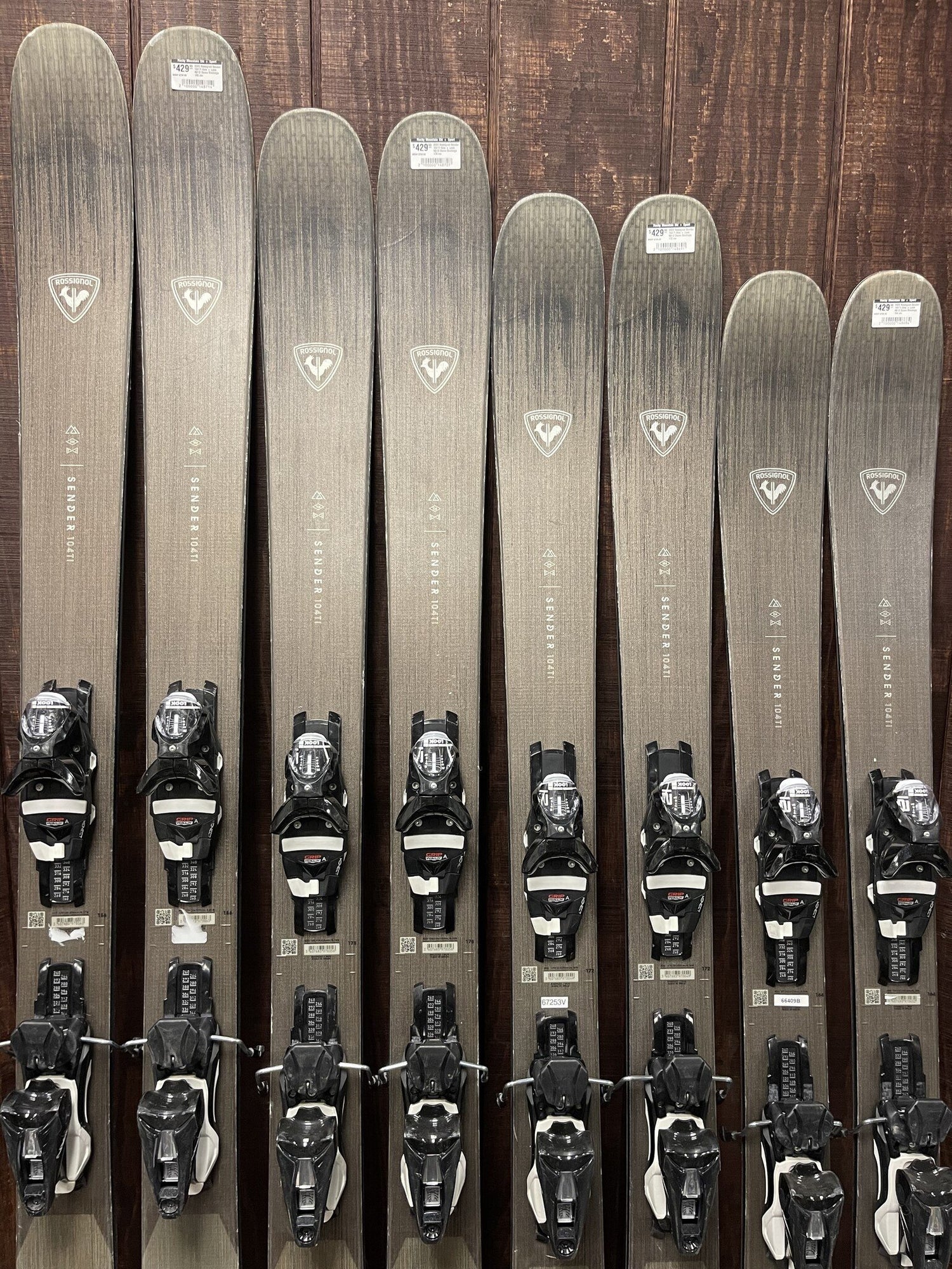 2024 Rossignol Sender 104 Ti Skis + Look NX12 Demo Bindings