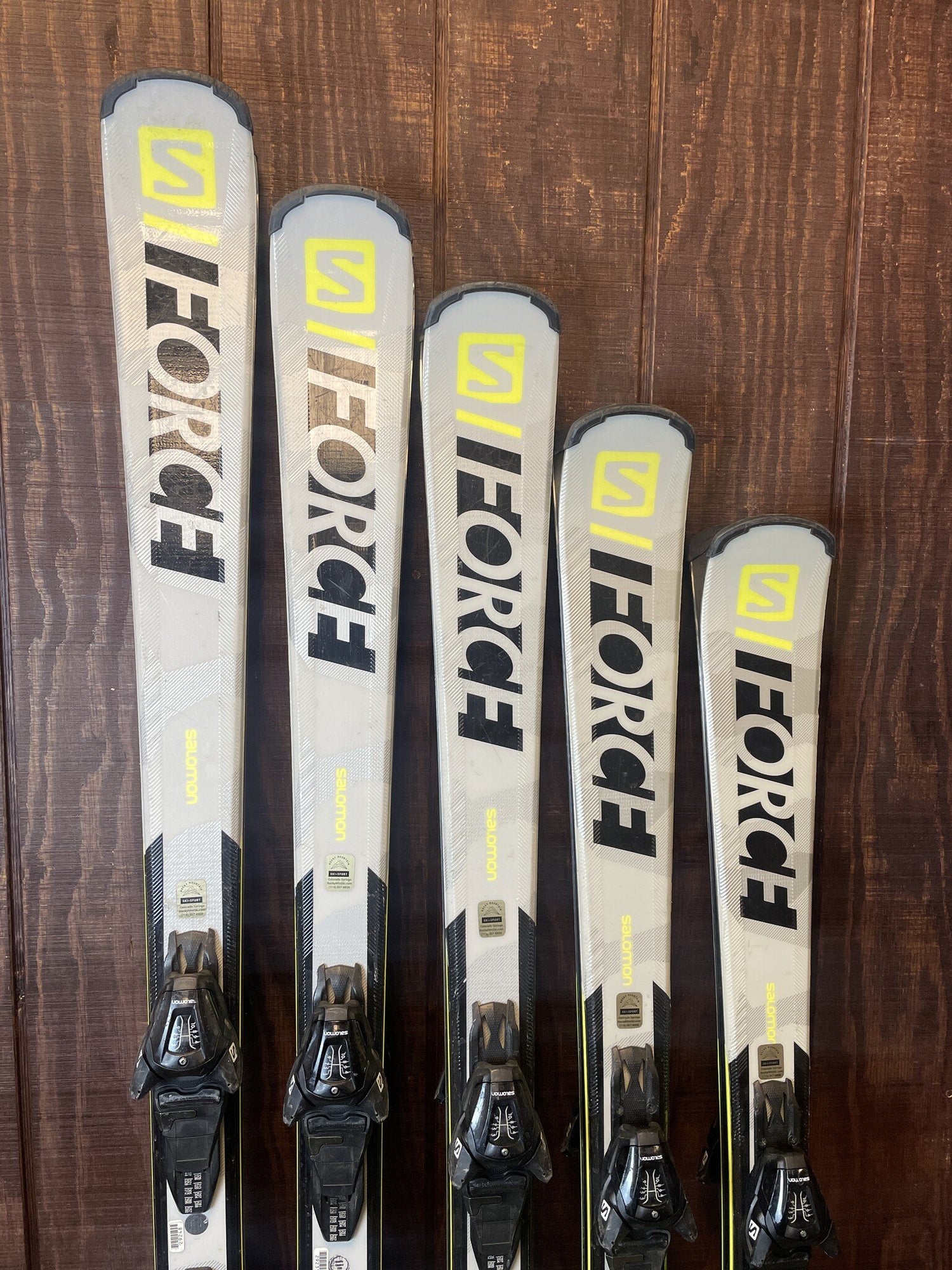 2020 Salomon S/Force 05 Skis + Salomon L10 GW Demo Bindings